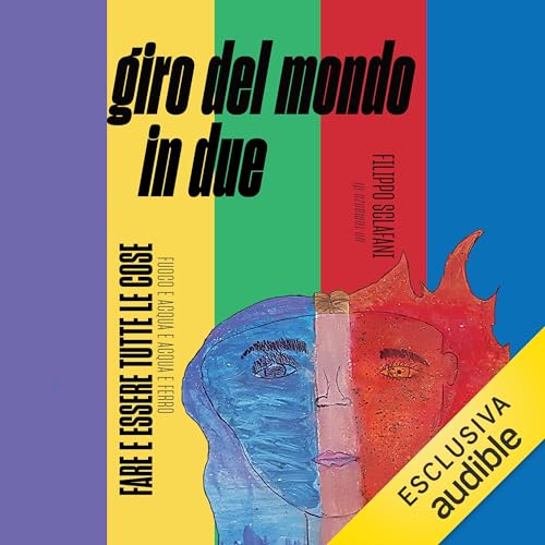 Giro del mondo in due Audiolivro Por Filippo Sclafani capa