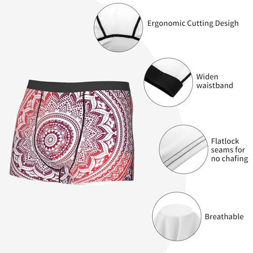 CUTEDWARF Indian Hippie Mandala Men's Underwear Boxer Shorts Men Boxer Briefs Mens Printed Brief2