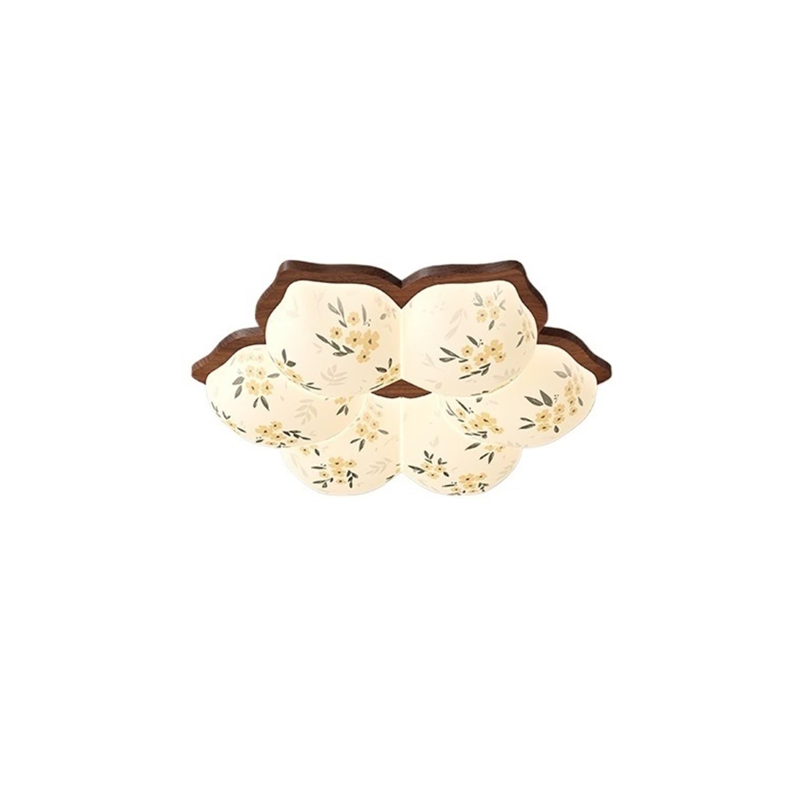 Bx9rE7tK3g Ceiling Light Exquisite Patterned Fabric Lampshade Indoor Luxury Decorative Lighting Ceiling Lamp for Living Room