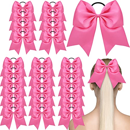 Grands nœuds roses pom-pom girls pour les rassemblements et la solidarité