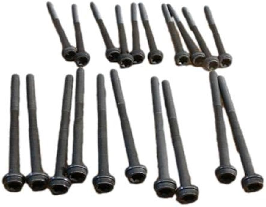 Land R0VER Cylinder Head Bolt Set x20 RR Sport LR3 LR4 Range 4677857 Euro