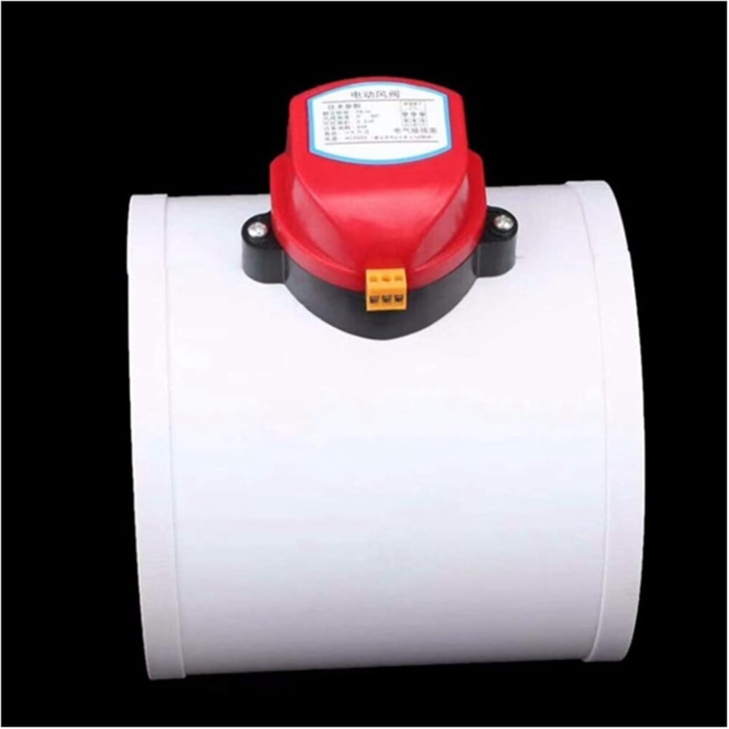 Withstand high Pressure and Temperature Extremes 160mm Air Damper Valve Electric Motorized Check Valve for 6 Inch Ventilation Solenoid Valve with Actuator 220V