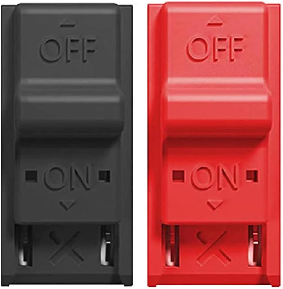 Karanava RCM Jig 2 Pack,RCM loader-RCM Clip Tool Short Connector for Switch Joy-Con Jig Dongle and NS Recovery Mode, Apply to Modify the Archive&Play the Simulator(Red,Black)