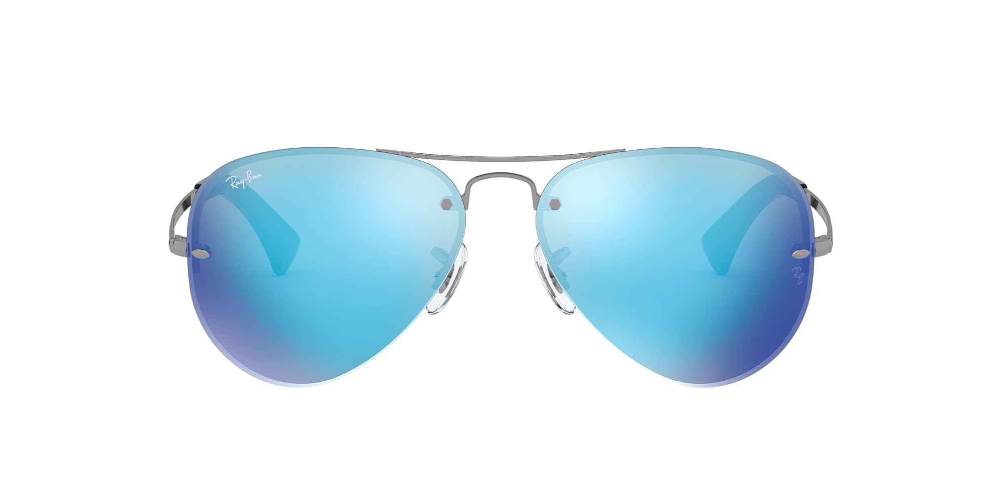 【s.t】ブルーミラーレンズ ティアドロップ型 サングラス レイバン Amazon.co.jp: (レイバン) RAYBAN ブルーミラー ティアドロップ