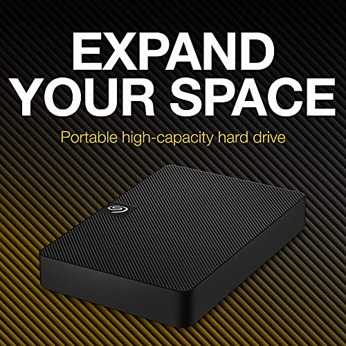 Image of (Refurbished) Seagate Expansion 5TB External HDD - 2.5 Inch (6.3 cm) USB 3.0 for Windows and Mac with 3 yr Data Recovery Services, Portable Hard Drive (STKM5000400)