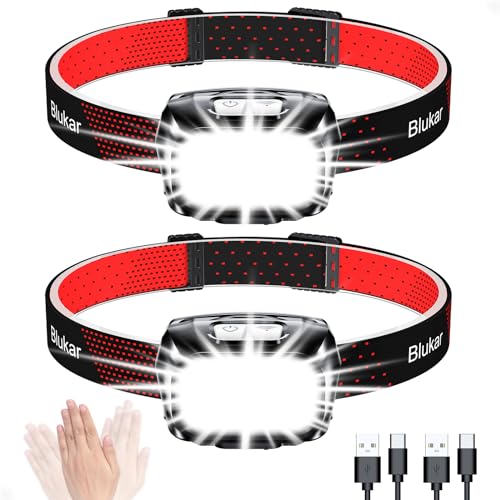 Blukar Head Torch 2 Pack 2000L