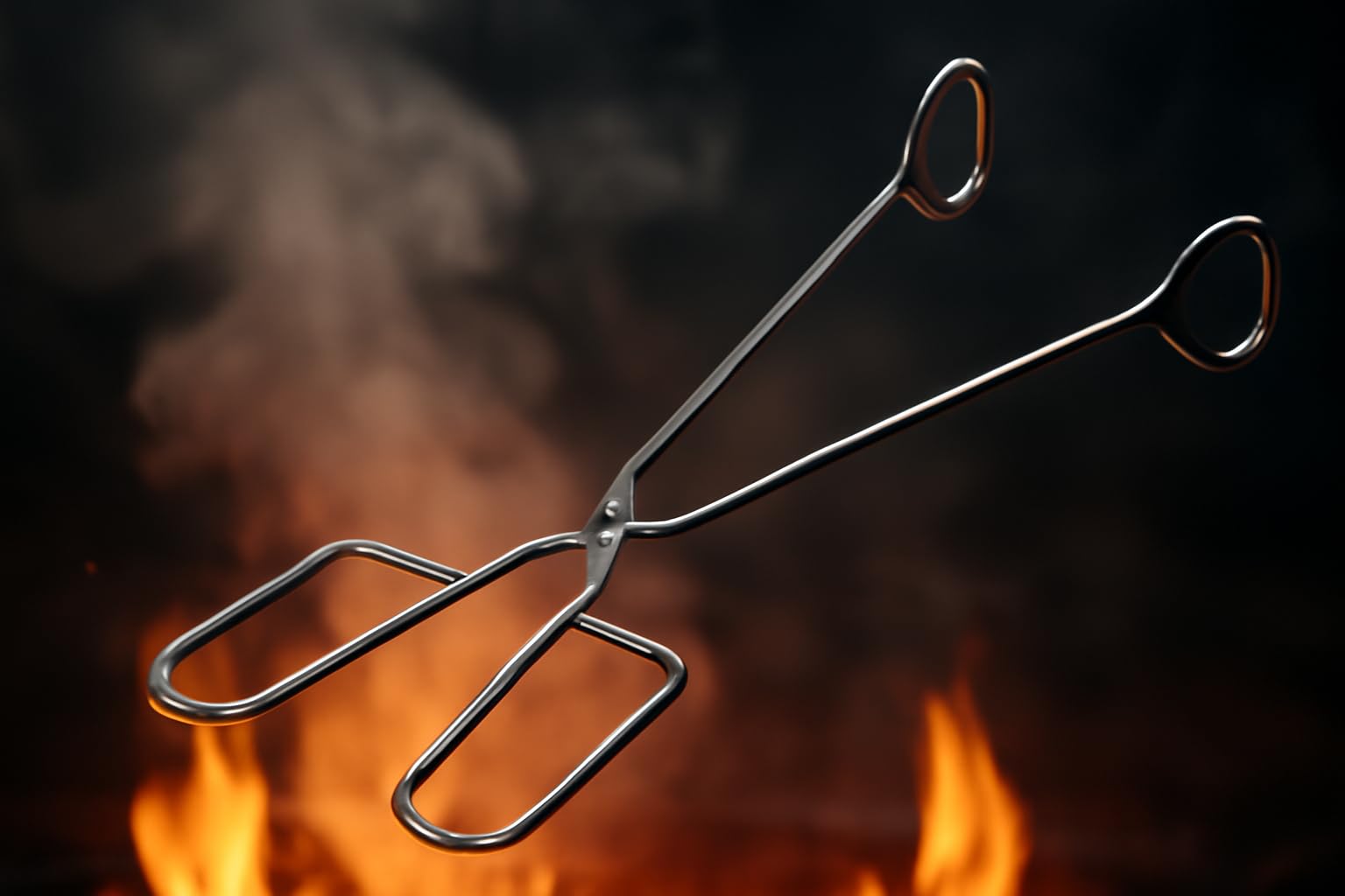 Pince à barbecue en acier inoxydable 31 cm – Pince anti-rouille, résistante à la chaleur, idéale pour barbecue, cuisine et camping – Outil professionnel pour viande, légumes, saucisses et plus