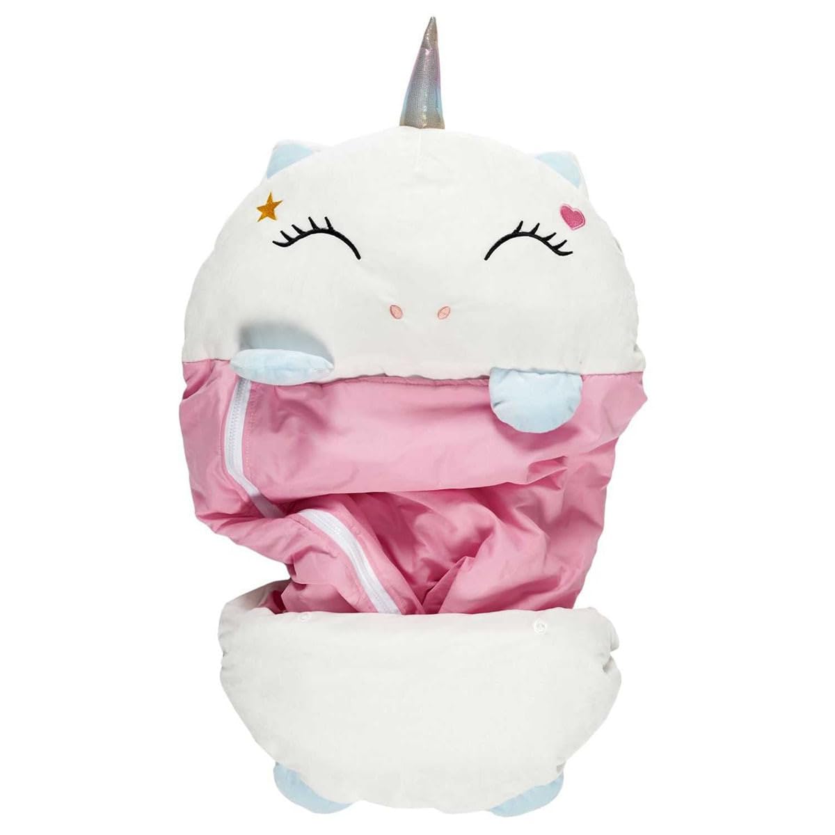 AltoBuy Sac de Couchage 50x130cm Convertible Licorne Rose - DODDY