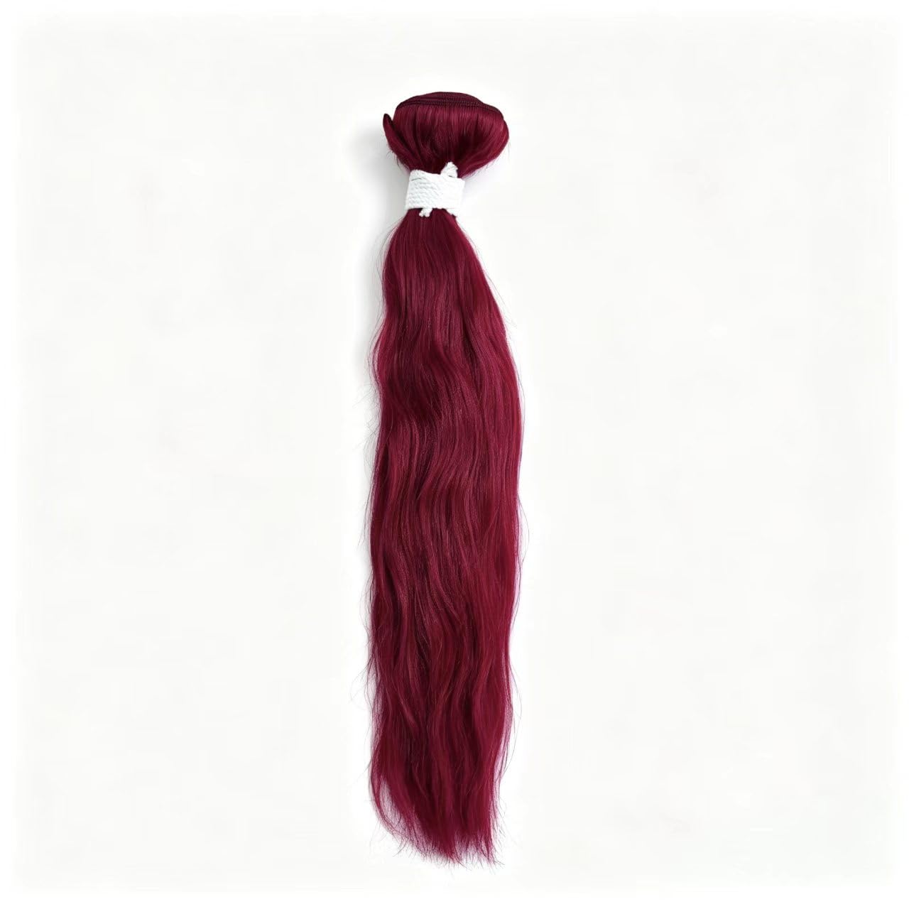 REMY Brazilian Virgin Human Hair Weft - Natural Wave in Burgundy (18)