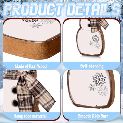 Suzile-3-Pcs-Christmas-Snowman-Table-Decorations-Wooden-Snowman-Centerpiece-Block-Winter-Snowman-Signs-Tiered-Tray-Desktop-Figurine-for-Indoor-Fireplace-Mantel-Home-Decor-Holiday-Xmas-Party-Supplies Suzile 3 Pcs Christmas Snowman Table Decorations Wooden Snowman Centerpiece Block Winter Snowman Signs Tiered Tray Desktop Figurine for Indoor Fireplace Mantel Home Decor Holiday Xmas Party Supplies