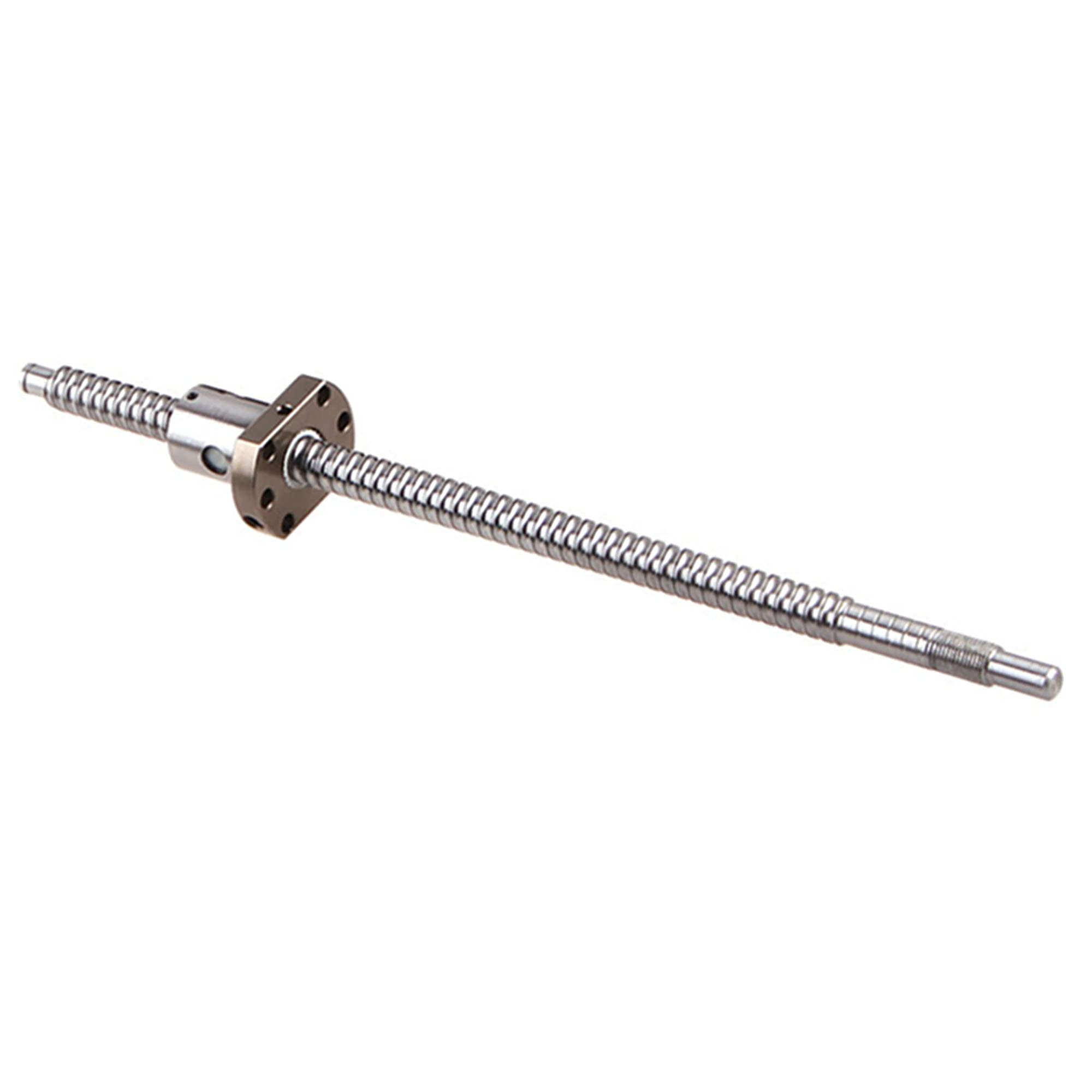 ANWOK 1Set Ball Screw SFU1605/1000mm Ballscrew with Metal Ballnut + BK/BF12 End Support + Coupler, Length 1000mm/39.37 inch Diameter 16mm Pitch 5mm with End Machined — Amazon image 22