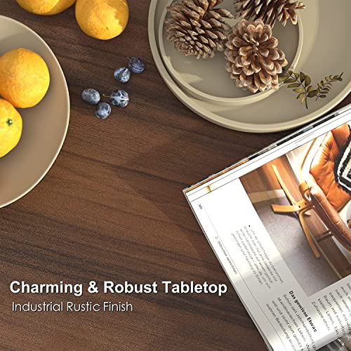 HAIOOU Lift Top Coffee Table, 3in1 Folding Coffee Table with Storage Drawer Push Opening, Metal Frame Wood Coffee Table for Living Room Tabletop Dining Table Reception Home,Apartment/Office - Thumbnail 7
