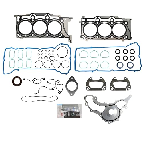 Image of KAX Engine Cylinder Head Gasket Set Compatible with Jeep Wrangler JK Grand Cherokee, for Chrysler Town & Country 300 200, Dodge Grand Caravan Journey Charger Durango, Ram 1500 Classic 3.6L, HS26541PT
