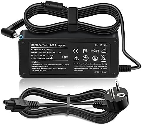 45W HP Laptop Ladekabel - 19.5V 2.31A Netzteil Für Elitebook & Probook