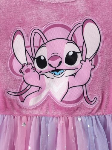 Image of Disney Girls' Tulle Tutu Dress Birthday Party Outfit Baby /Toddler | Officially Licensed, Frozen Elsa, Minnie, Princess, Velvet Top with Belt, Multi-Layer Mesh Skirt, Ruffle Long Sleeve Clothes