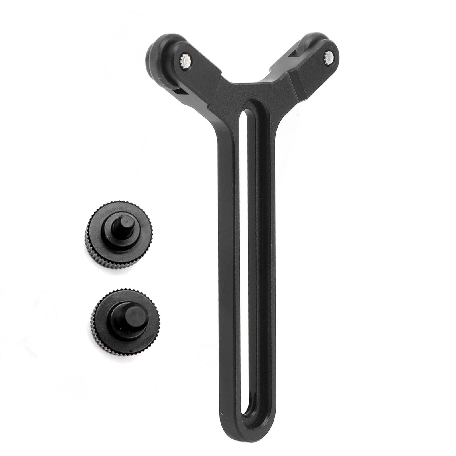 Long Lens Support with Bracket Rod Clamps for DJI Rs3 Gimbal Plate Lens System Mount