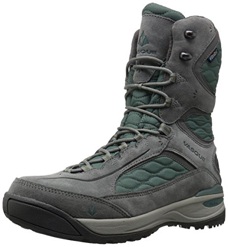 Vasque Women's Pow III UltraDry Snow Sneaker, Grey/Silver Pine, 9 M US