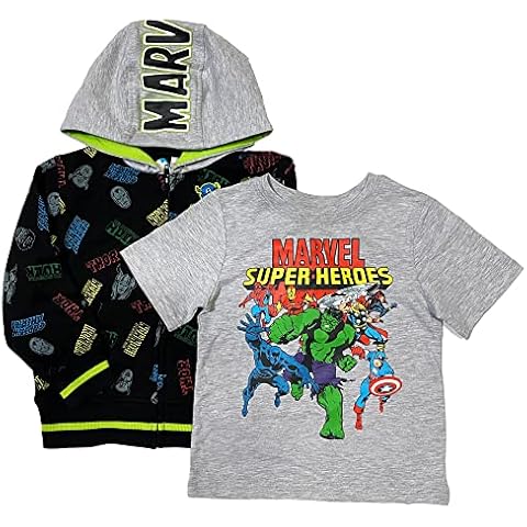 Marvel Avengers Toddler Hoodie & Tee Set Cover
