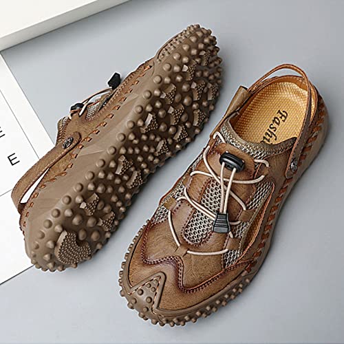 Men's Walking Sandals, Outdoor Sport Sandals Closed Toe Sandals Summer Beach Shoes Fisherman Sandals3