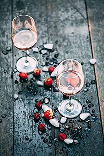 Image of SYANKA Italian Premium Wine Glasses Set of 8, 360 ML, Transparent, Ideal for White or Red Wine Glass, Non-Lead Crystal Clear