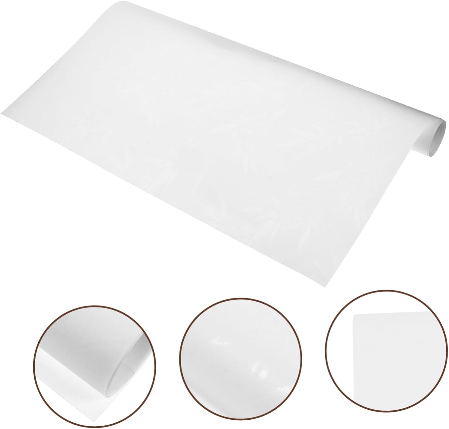 Angoily 2Pcs Pvc Lampshade Material Sheet 47X20 Inch Non-Adhesive Light Cover for Diy Hanging and Wall Lamp Shades Glare-Reducing Decorative Lamp Film