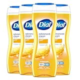 Dial Advanced Clean Gold Body Wash, 16 fl oz (Pack of 4)