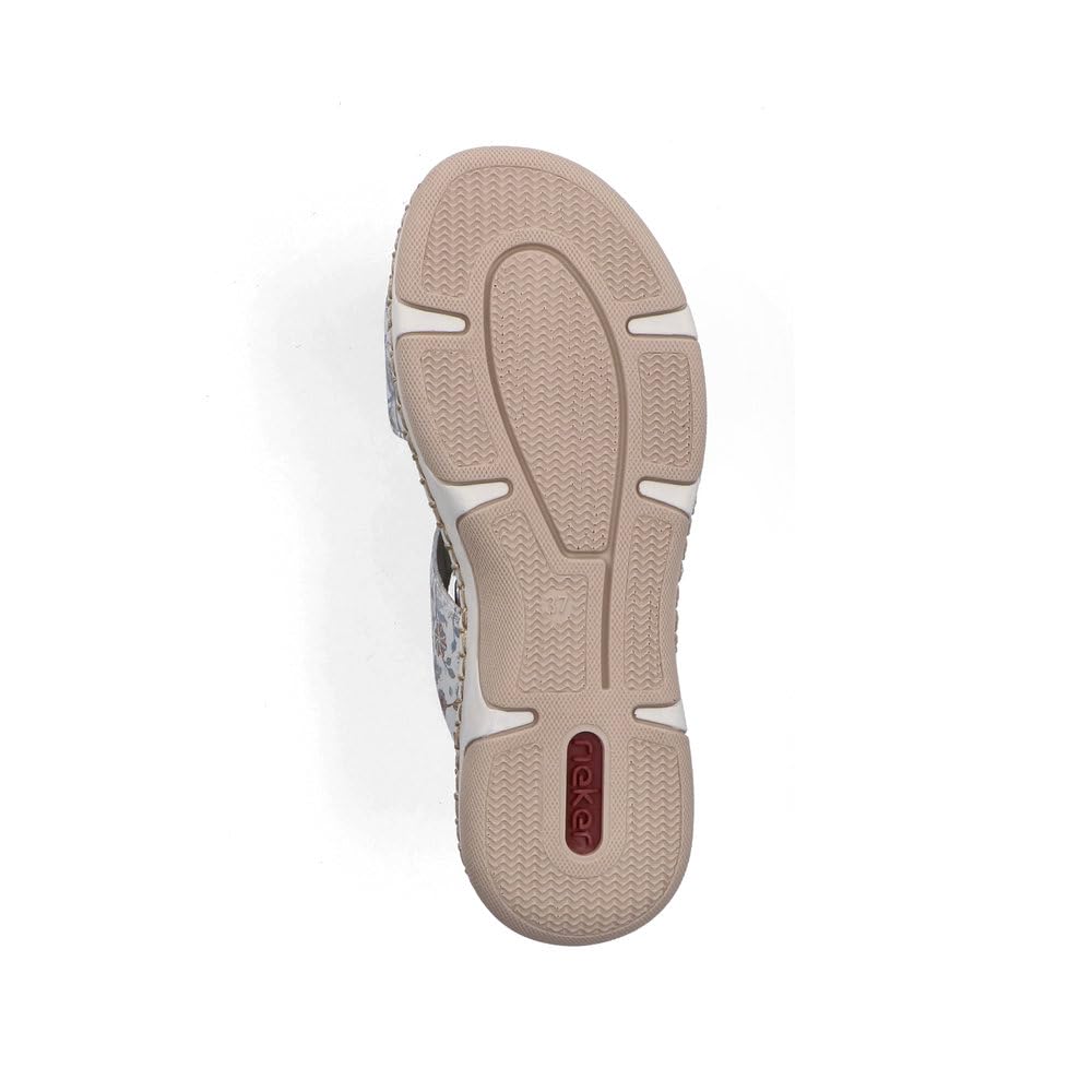 Rieker Damen Keilsandalen 66292, Frauen Sandalen