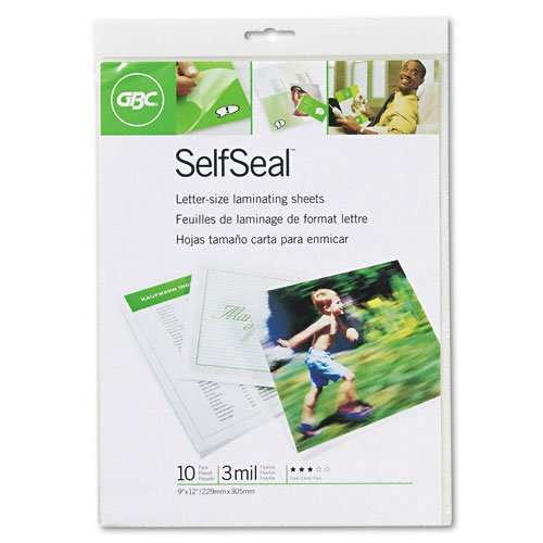 Gbc3747308 - Swingline Selfseal Clear Laminating Sheets #TOP17