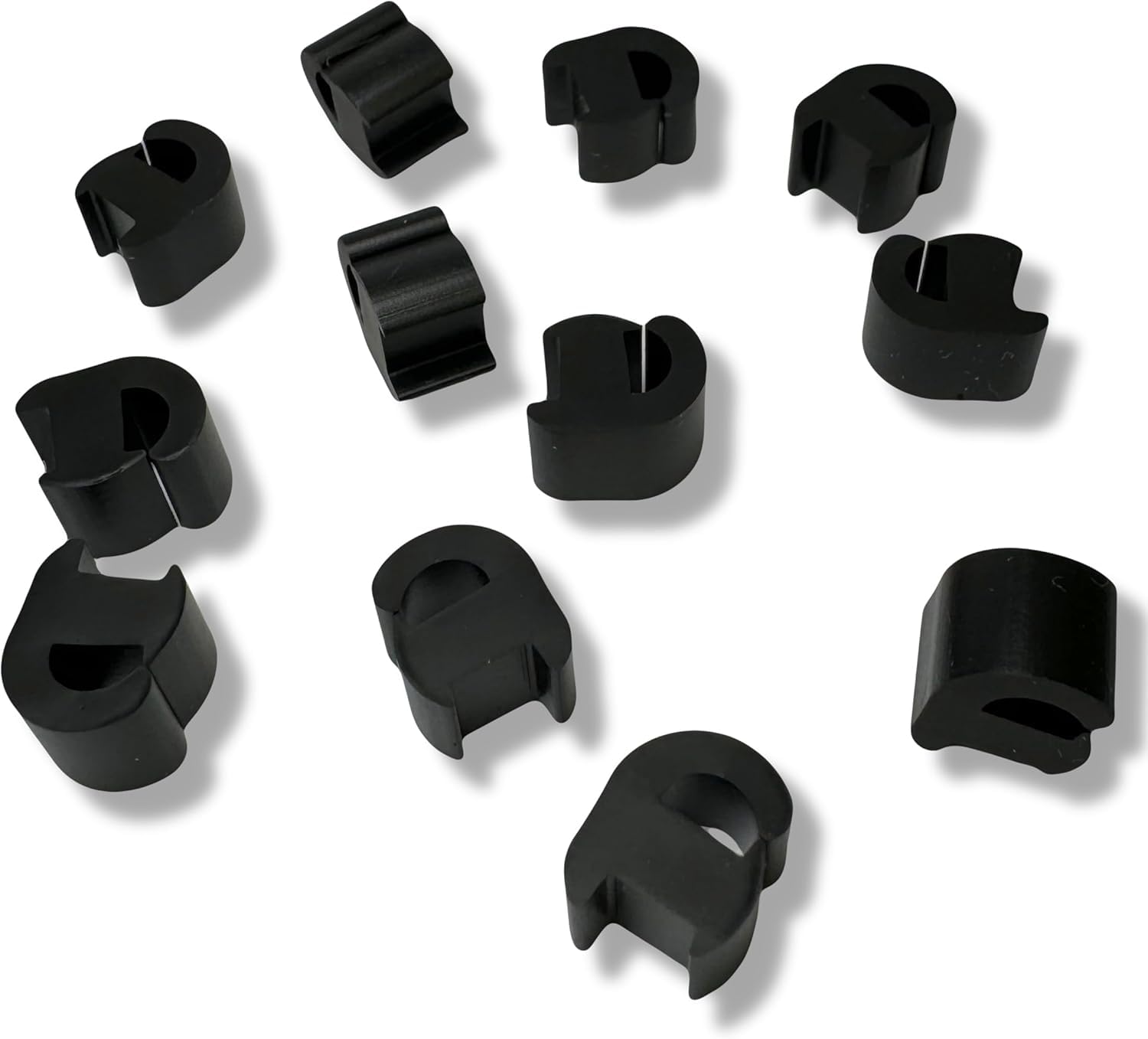 Tûche Kit de 12 pieds en caoutchouc, grille de cuisson, compatible avec Franke Hotpoint Ariston Rex Elecrtolux ZANussi