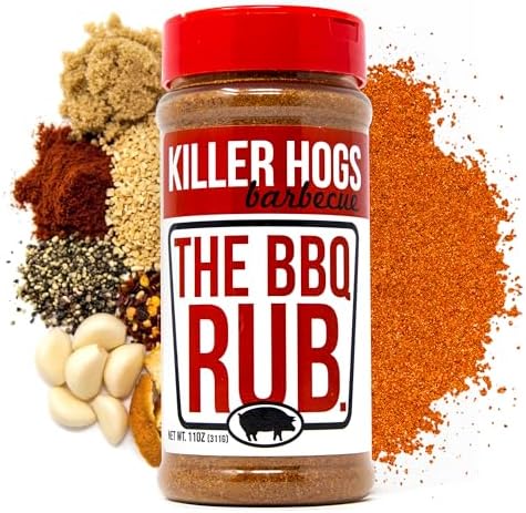 Killer Hogs The BBQ Rub, Grill and Smoking Seasoning, 11 oz