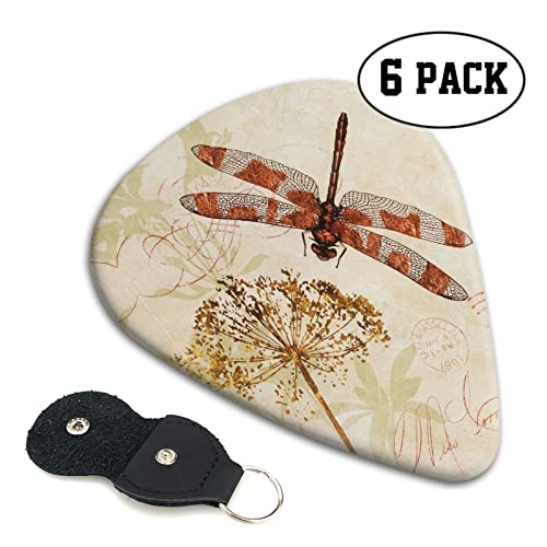 Dragonfly Bee Lot de 6 médiators pour guitare acoustique, guitare électrique, basse, ukulélé – fins, moyens et épais - Les Beatles, Paul McCartney, John Lennon, RIngo Starr, George Harrison Dragonfly Bee Lot de 6 médiators pour guitare acoustique, guitare électrique, basse, ukulélé - fins, moyens et épais – Image 3