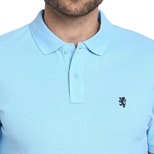 Image of Red Tape Men's Solid Regular Fit Polo