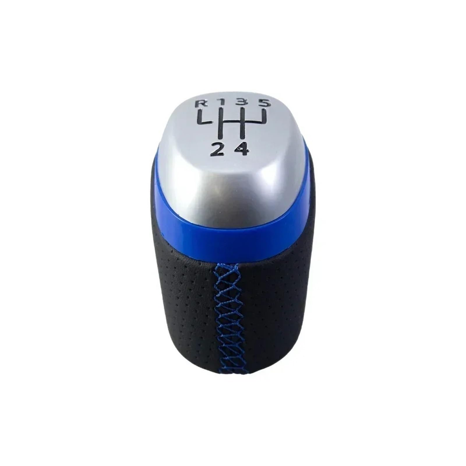 DAJMSUY for Megane for Kadjar for Talisman Car Gear Shift Knob Shifter Lever Stick Handball 328654845R Car Gear Shift(Blue 5Speed)