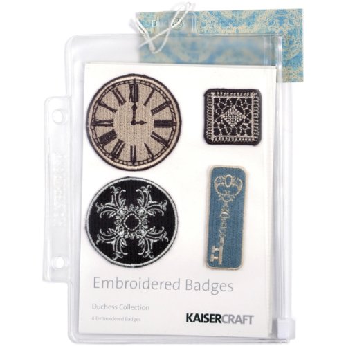 Preisvergleich Produktbild Kaisercraft Duchess Embroidered Badges 4 / Pkg