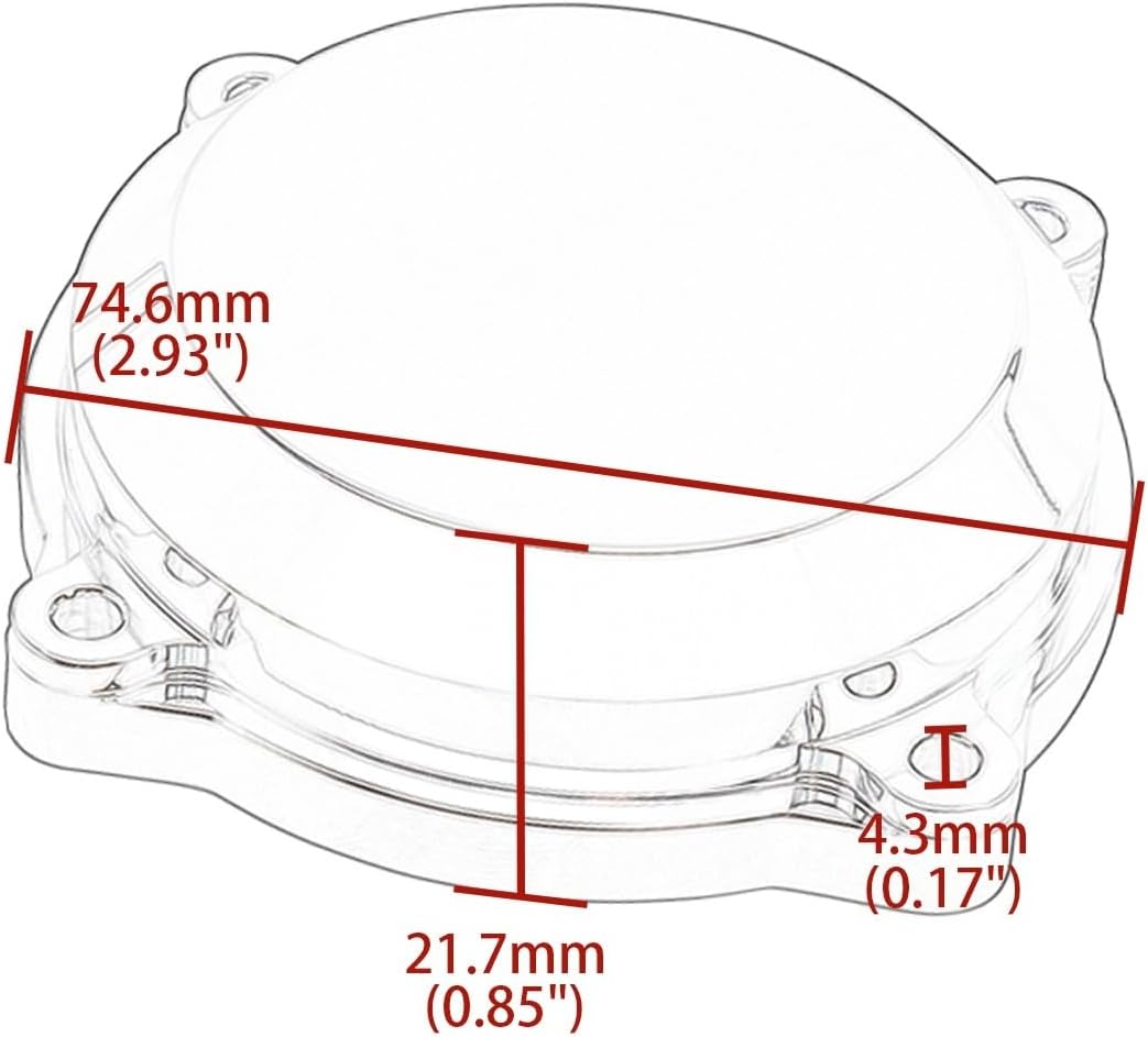 Motorcycle CV Carb Top Cover Cap for Harley Dyna FXR Sportster Touring Softail CV40 Carburetor 1988-06 Replace HD# 27040-88T(Chrome)