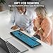 SABLUTE Large Print Backlit Keyboard, Wired USB Lighted Computer Keyboards with 7-Color & 4 Modes Backlit, Oversize Letters Keys Easy to See and Type, Keyboard Compatible for PC, Laptop