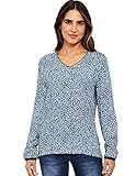 Cecil Bluse mit Langarm, V-Ausschnitt und seitlichem Paspelband