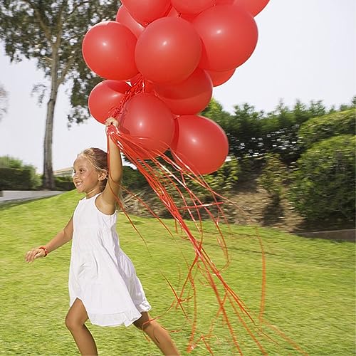 Image of 12 inch Red Latex Balloons, 60 pcs Thick Balloons for Party Decorations (12inch Red)
