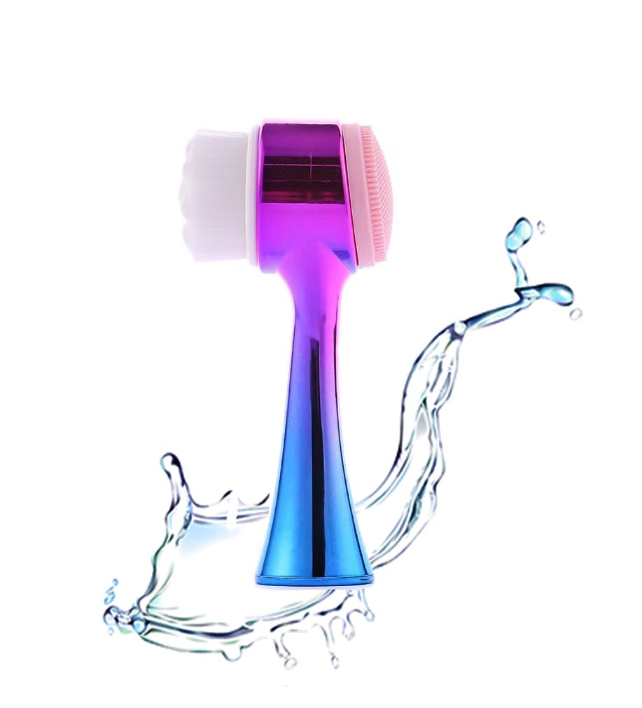 Amazon.com: Facial Cleansing Brush 2 in 1Double-Sided Facial