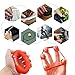 Grip Strength Trainer 6pcs, 5BILLION Fitness Hand Finger Exerciser,Hand Grip Exerciser Strengthener, Hand Gripper, Forearm Hand Strength Training Grip Strengthener for Climbing Physical Therapy