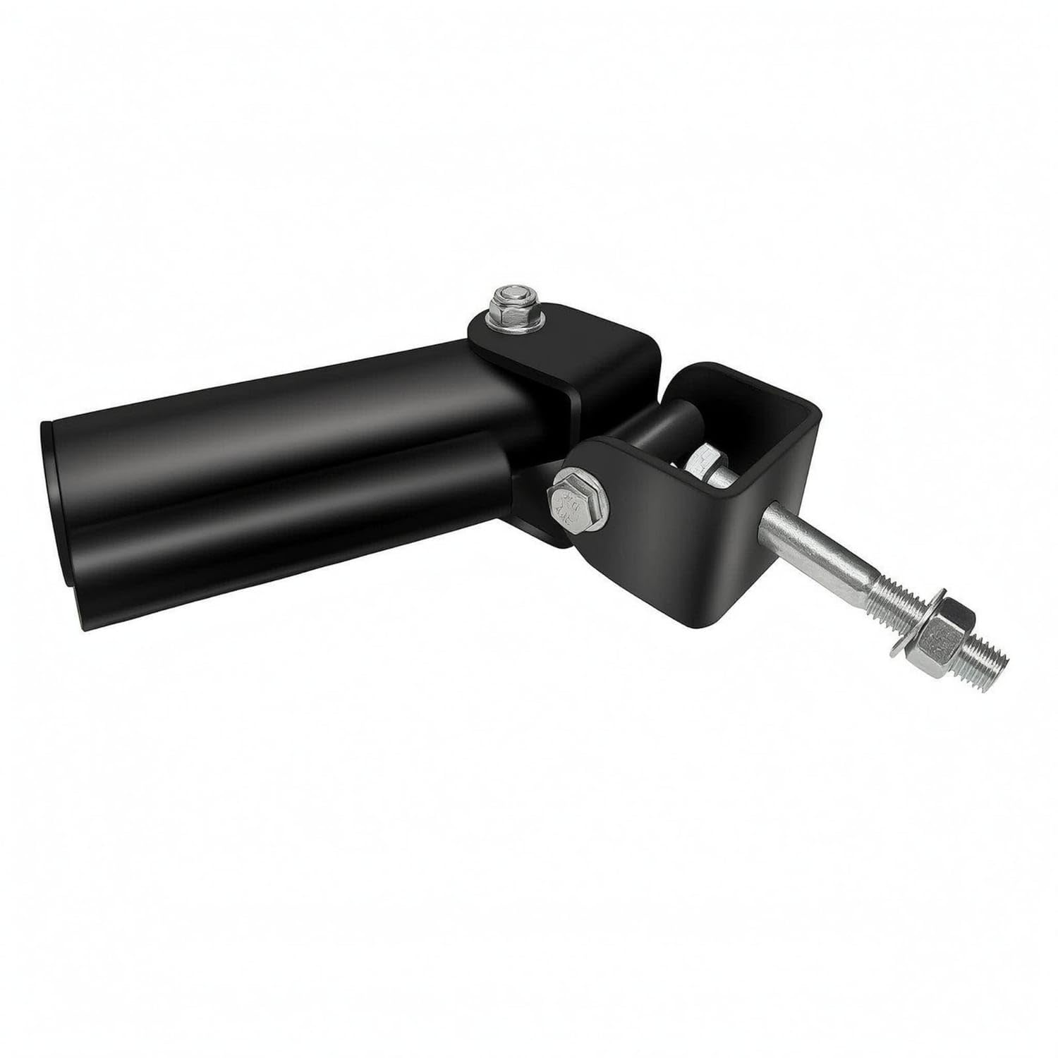 Clamp Mount Barbell Row Attachment Row Attachment Threaded Tightening Bolt T Bar Row Attachment Hand Knob Gym Equipment 360-Degree Swivel, 15MM Mount, for 25-50mm Bar-image-15