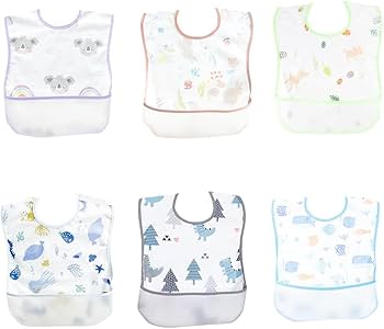 Amazon.co.jp: [MOMSMENU] お食事エプロン 食事用エプロン ベビー 防水