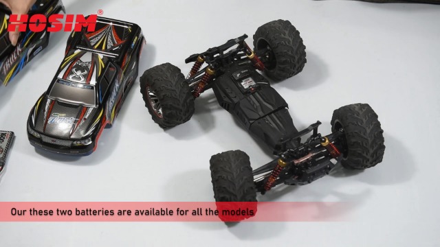 Amazon.com: Hosim 7.4V 1600mAh 25-DJ02 RC Car LiPo Battery & USB