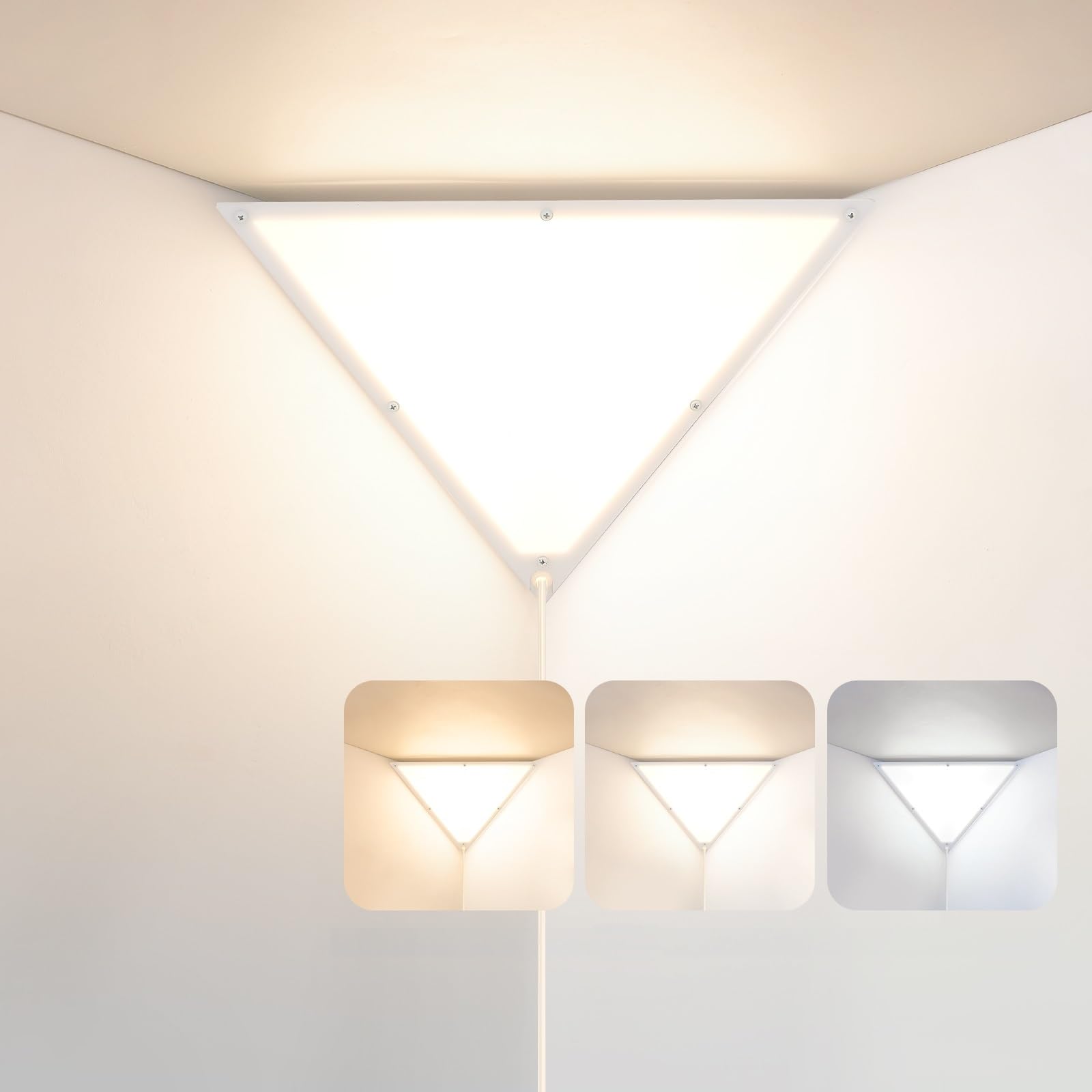 Zlierop Upgraded Corner Lights for Living Room, 22W 2200LM