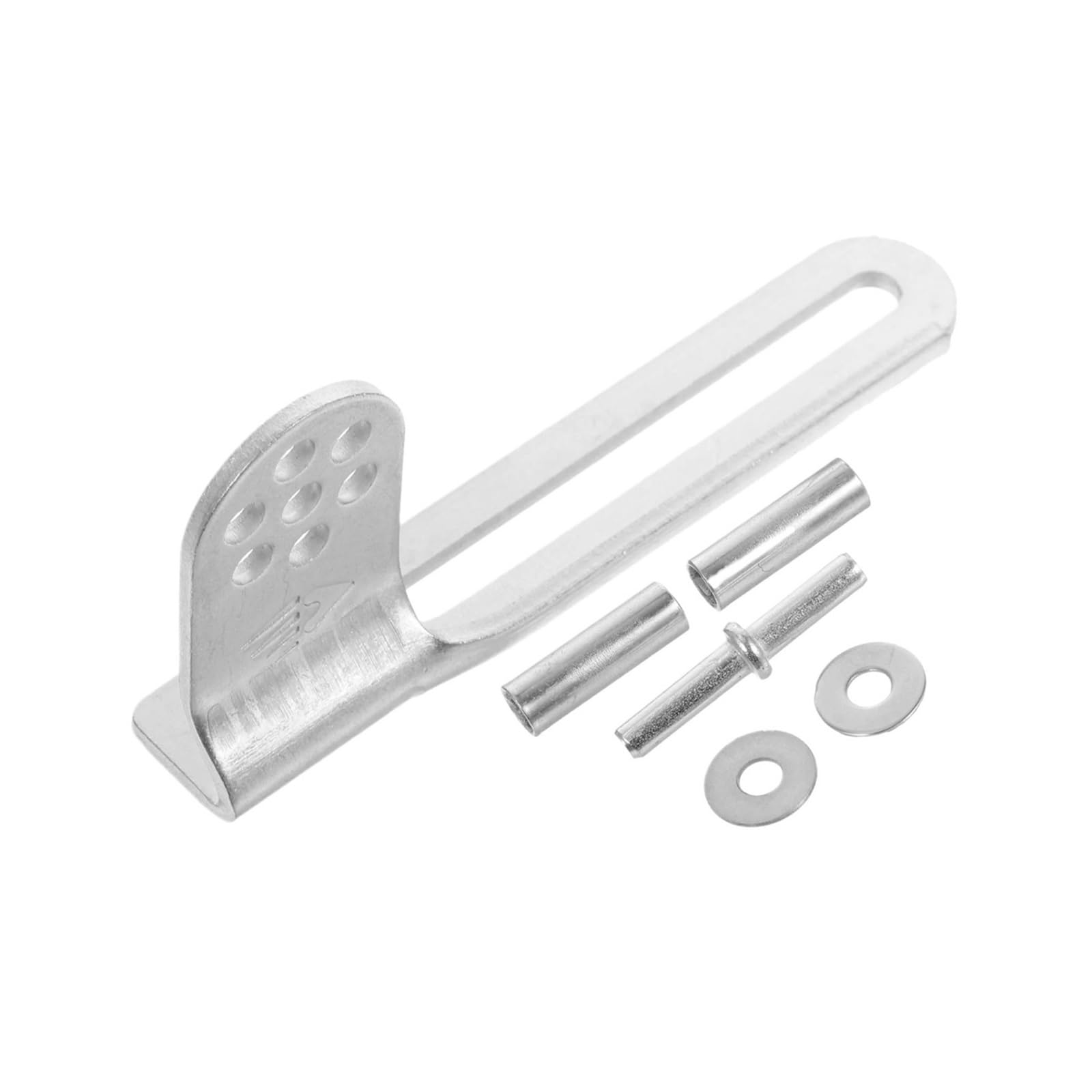 Genterun A Fridge Door Hinge, Compatible For Universal, 1Set Galvanized Steel Pivot Hinges, Fridge Ccessories For Refrigerator Freezer Repair