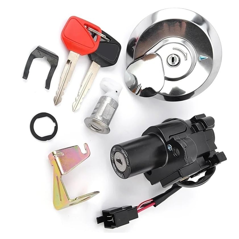 Interrupteur d'allumage et bouchon de réservoir sécurisé pour moto XL125V Va