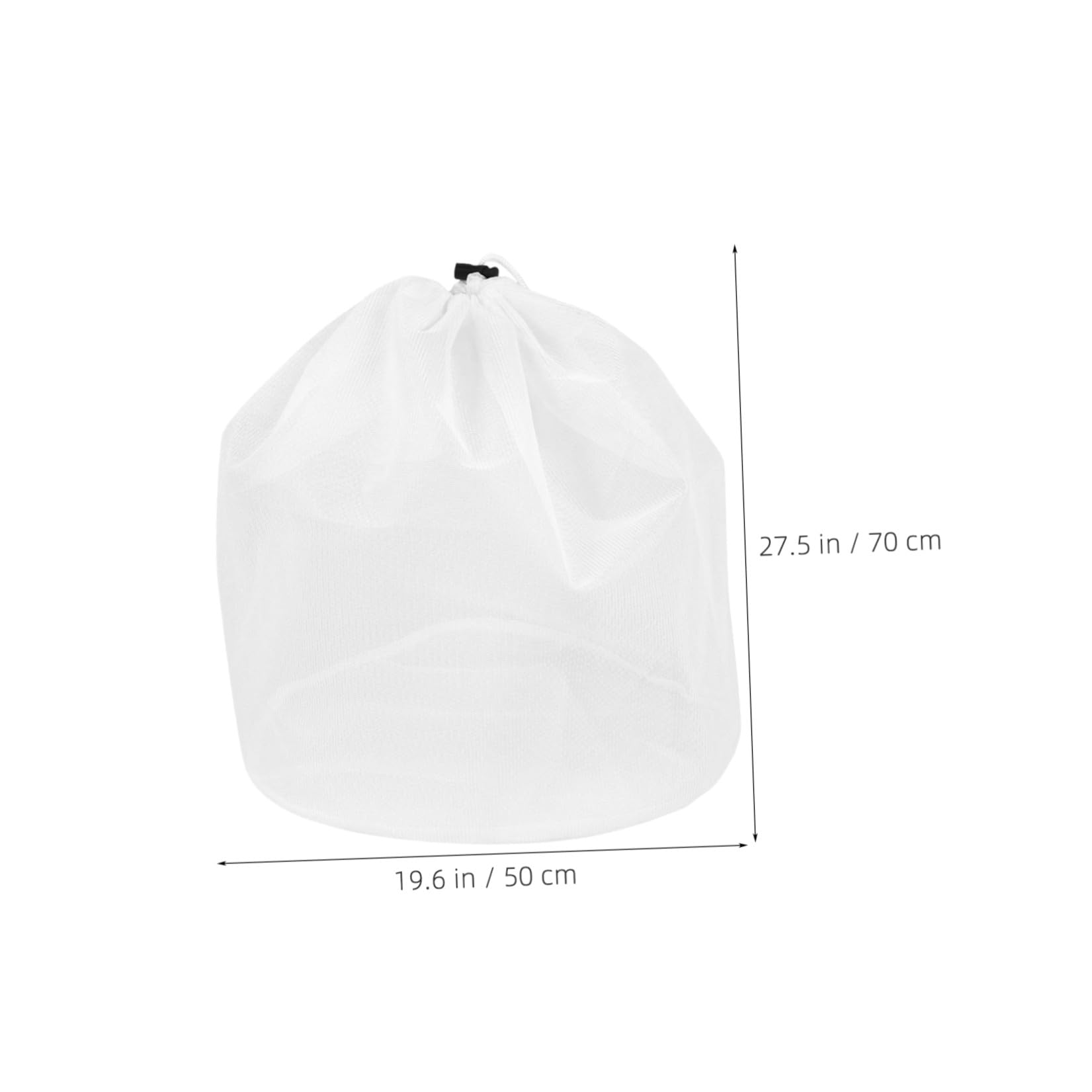 Toyvian 10 Stück Wäschesack aus Polyester mit Kordelzug Feinmaschiger Waschbeutel für Empfindliche Wäsche Schützt Form und Minimiert Reibung bei Maschinenwäsche und Reisen