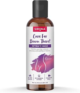 Sirona Gentle Care Antibacterial pH-Balanced Intimate Wash for Women - 100 ml | Reduces Itching, Irritation, Odour & Dryne... Price In India