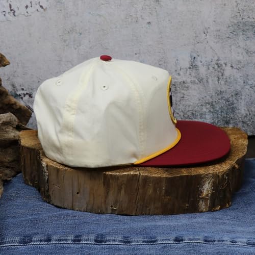 Image of WHISKEY BENT HAT CO. Black Label Adjustable Snapback Hats with Rope