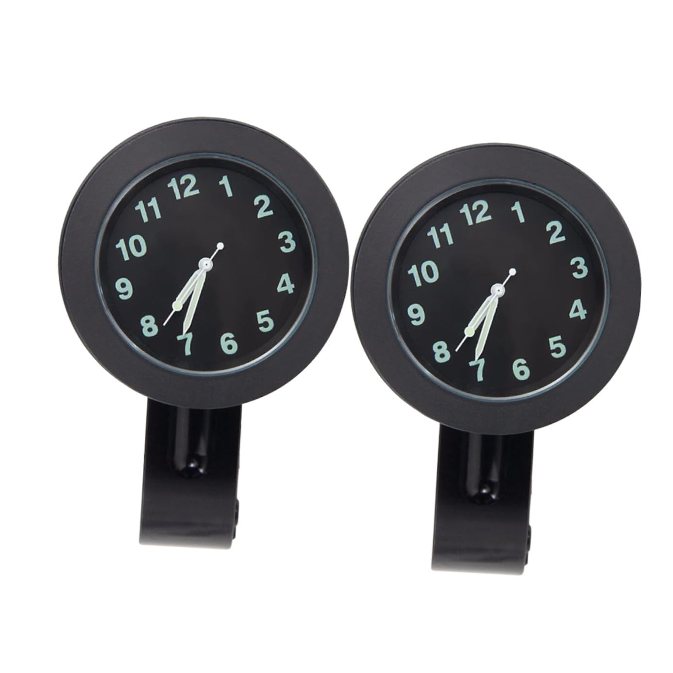 Horloge mini de vélo et moto résout le problème de l'heure sur guidon